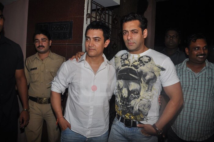 Stars at the special screening of <i>Dabangg</i>