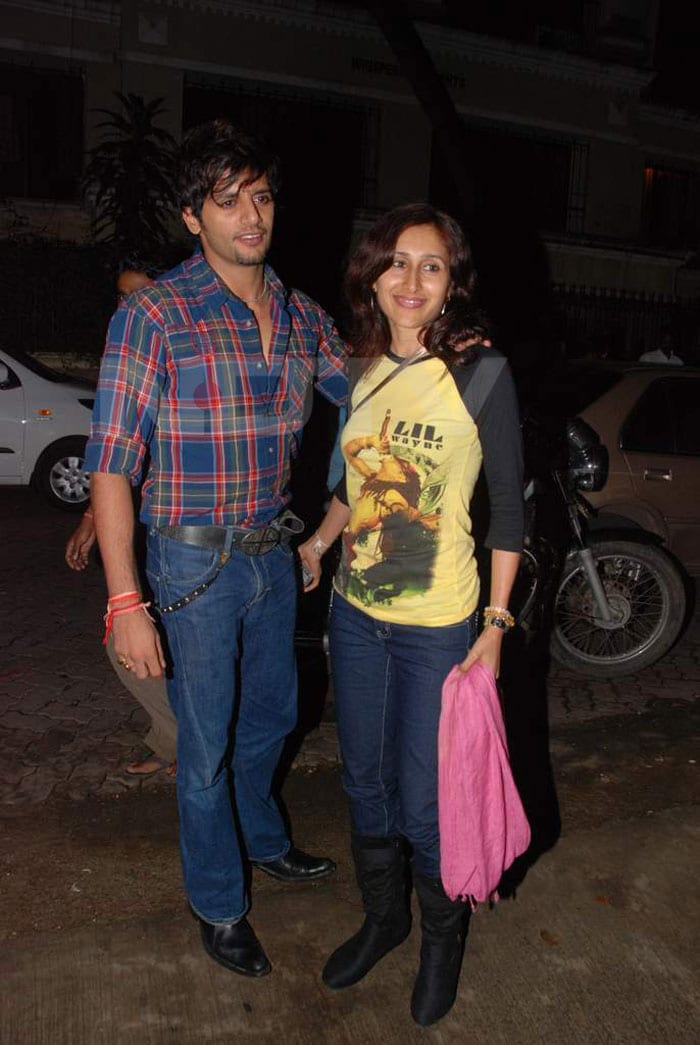 Stars at the special screening of <i>Dabangg</i>