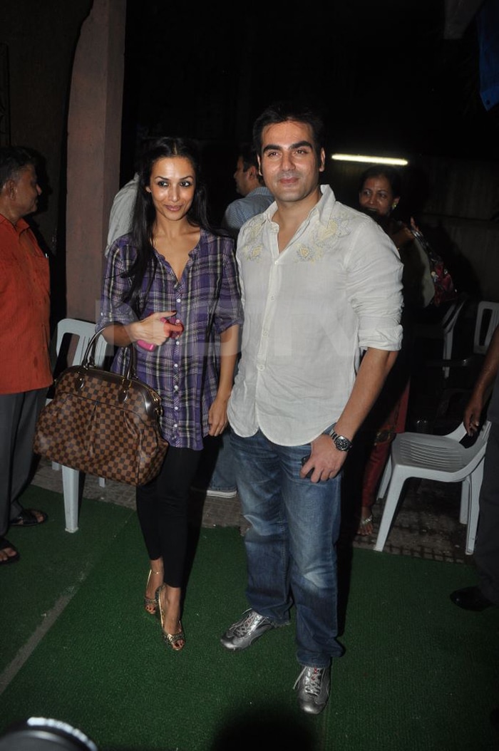 Stars at the special screening of <i>Dabangg</i>