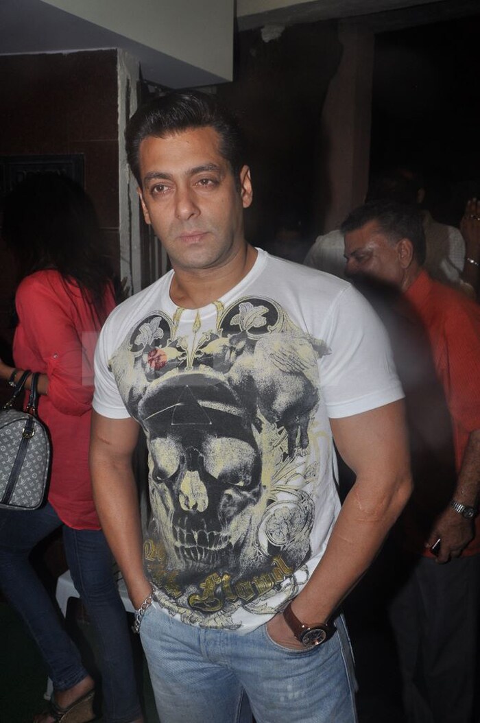 Stars at the special screening of <i>Dabangg</i>