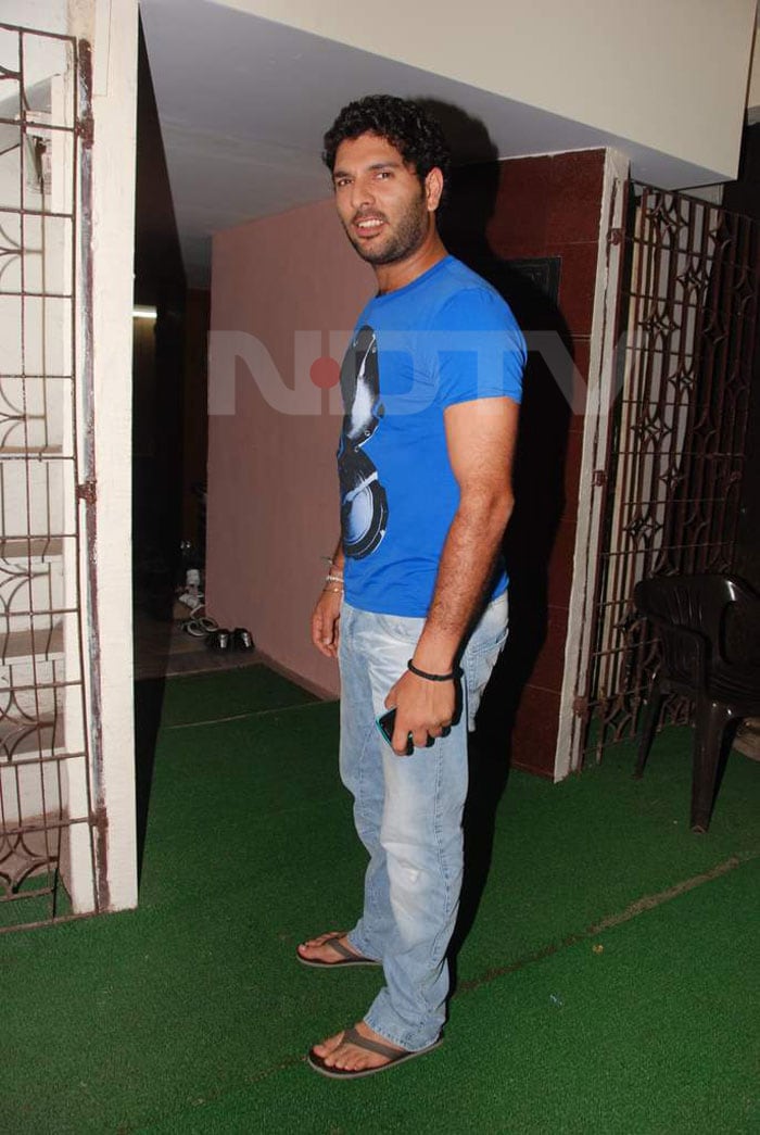 Stars at the special screening of <i>Dabangg</i>