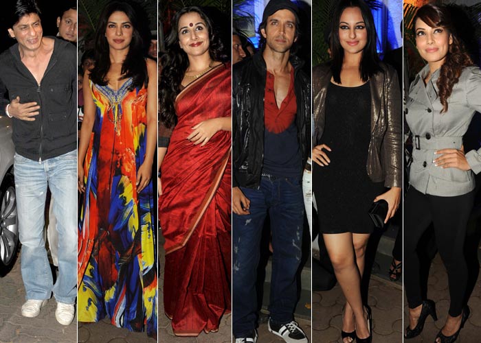 Bollywood fashionistas at calendar launch