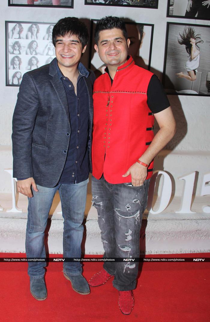 Vivaan Shah, who is basking in the success of <i>Happy New Year</i>, posed with Dabboo.