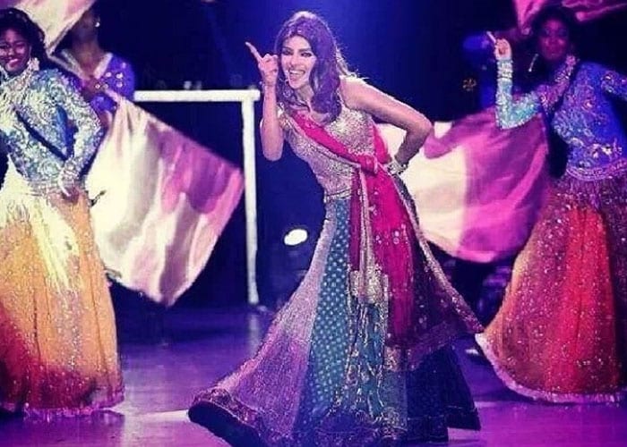 Priyanka dances for a prince and his new bride