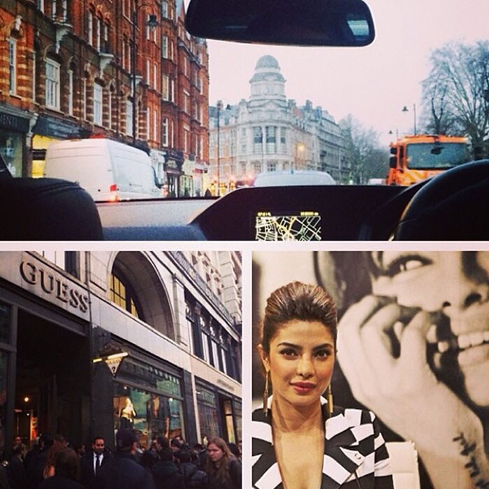 Guess the foreign cities Priyanka visited