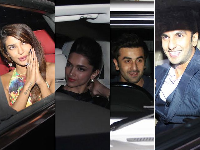 Photo : A movie date for the Gunday and their famous friends