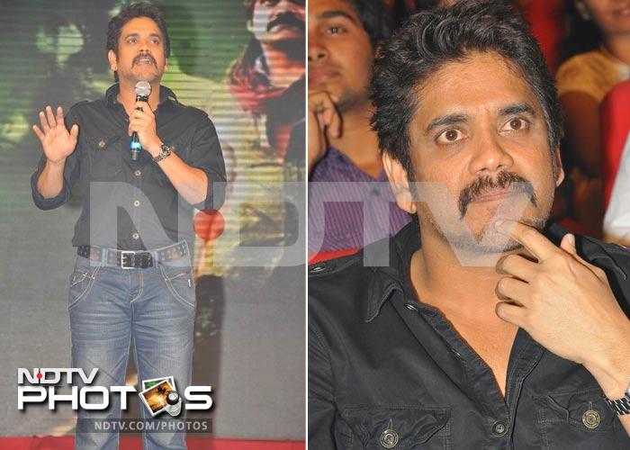 Nagarjuna unveils the audio of Damarukam