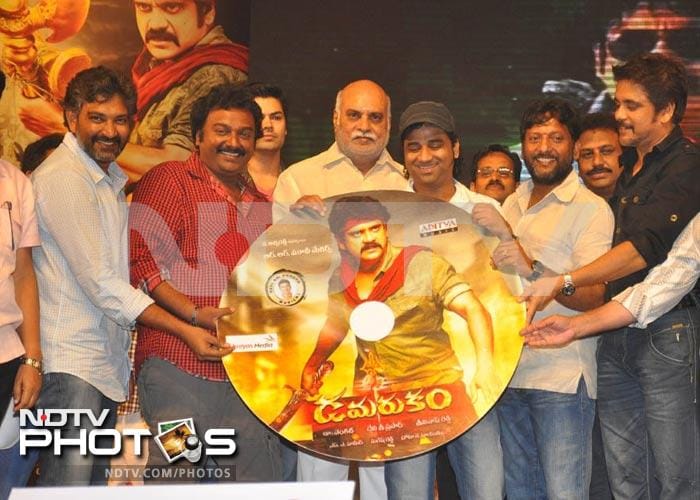 Nagarjuna unveils the audio of Damarukam