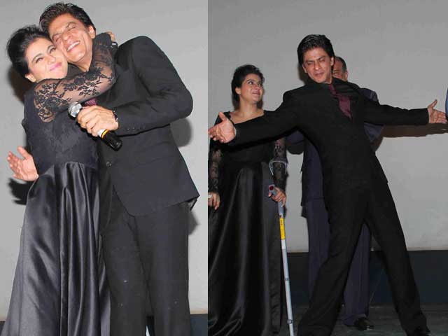 SRK, Kajol Recreate <i>DDLJ</i> Moments