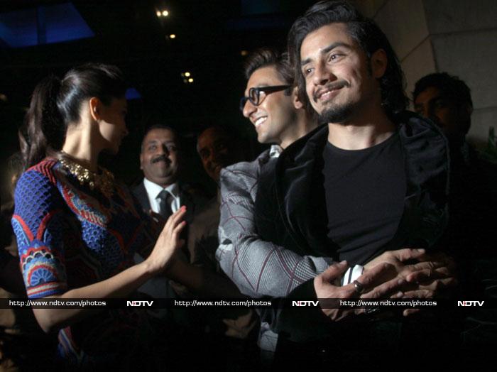 A good time was clearly had by Deepika, Ranveer and Ali Zafar.