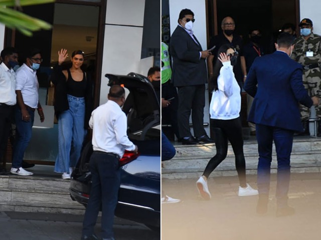 Deepika Padukone And Katrina Kaif's Airport Diaries