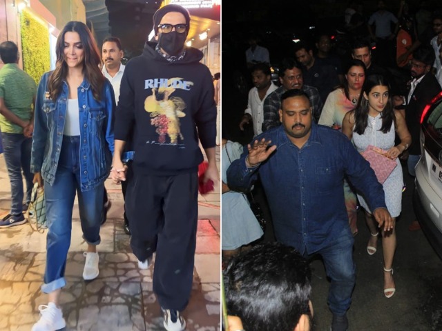 Deepika-Ranveer, Sara And Other Celebs' Saturday Shenanigans