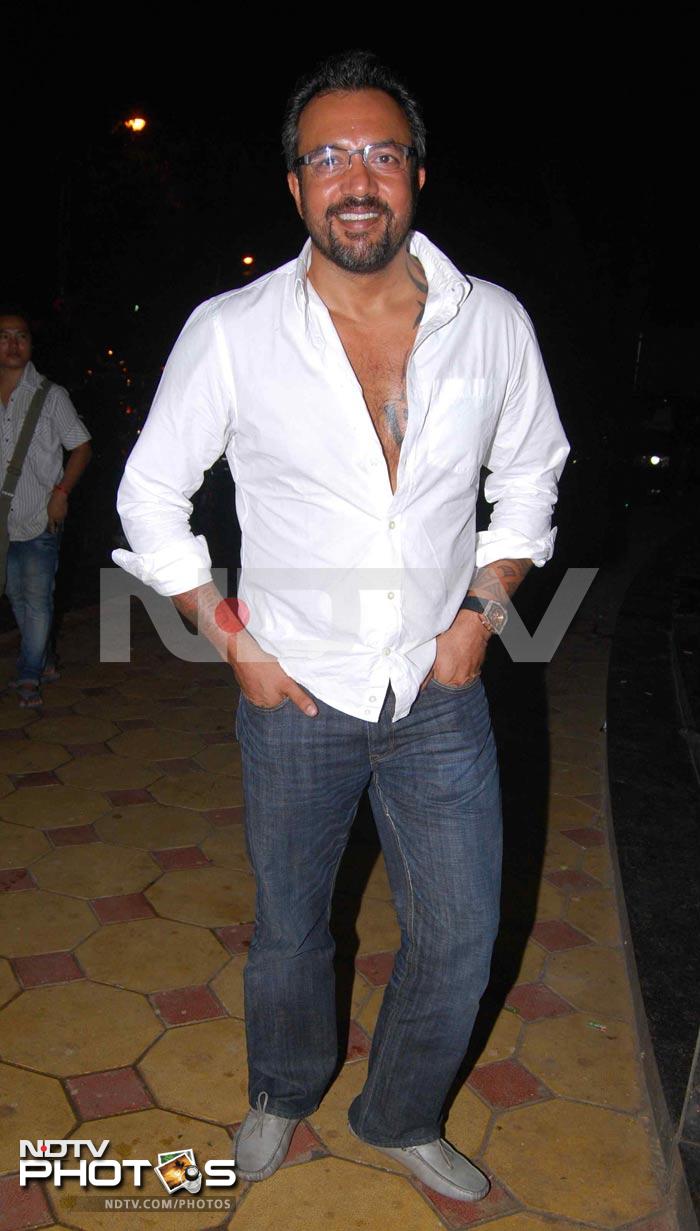 Sanju, Maanyata at Chattur Singh Two Stars screening