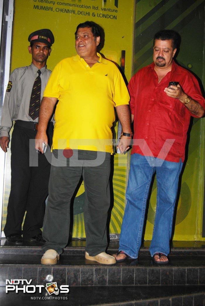 Sanju, Maanyata at Chattur Singh Two Stars screening