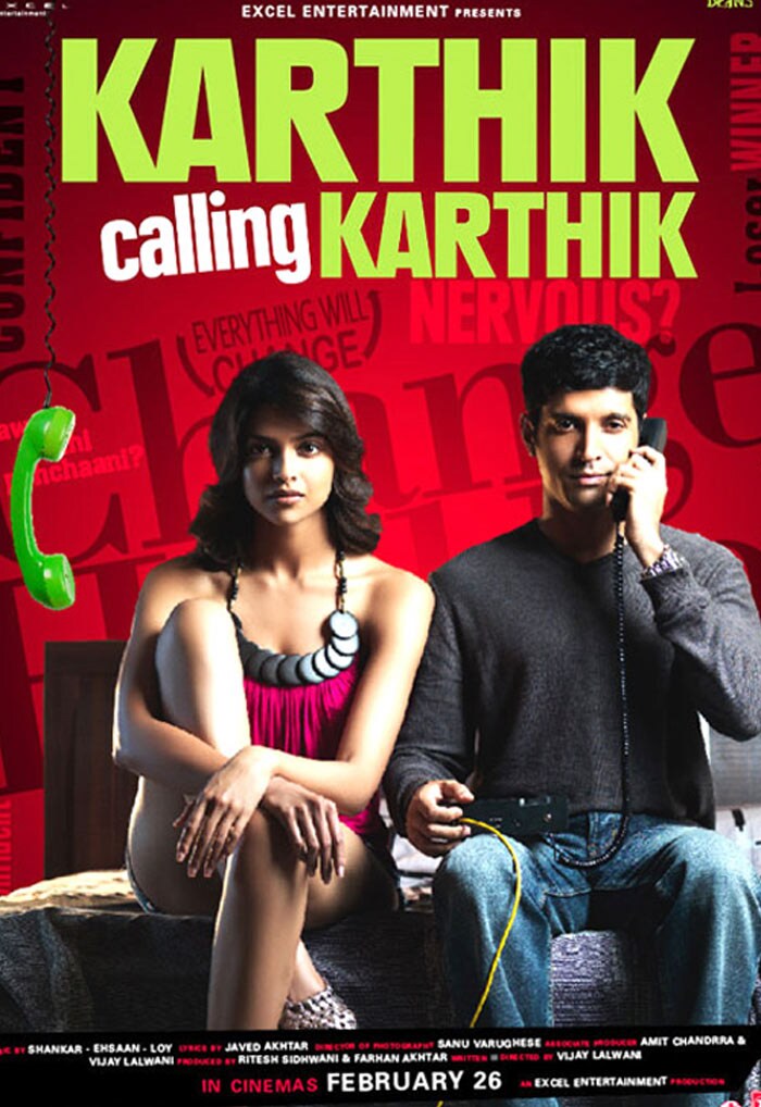 She was cast opposite Farhan Akhtar in Karthik Calling Karthik, which performed moderately well at the box office.