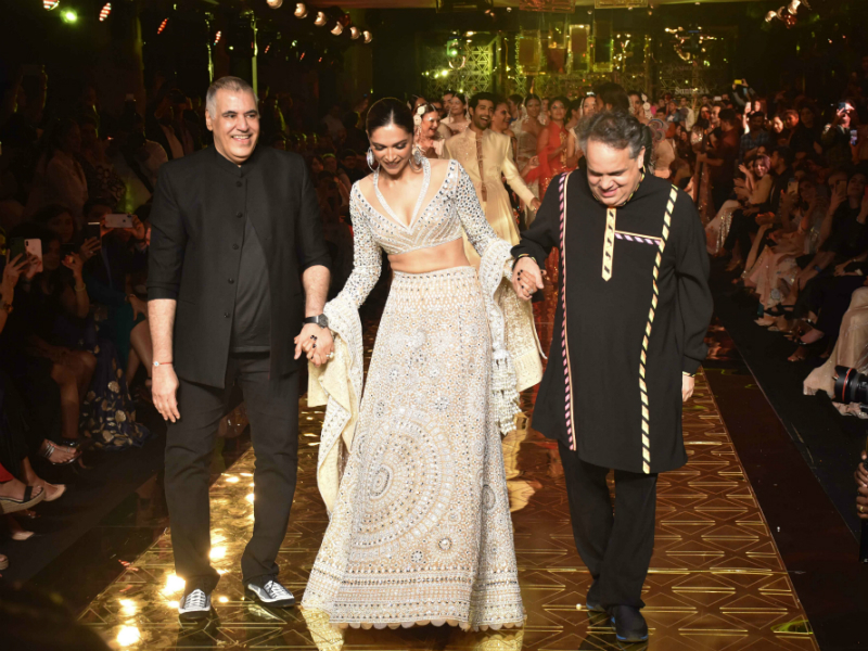 Gorgeous Deepika Padukone Gets Groovy On The Ramp