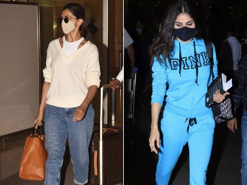 Photo : What's Not To Love About Deepika And Mouni's Airport Style?