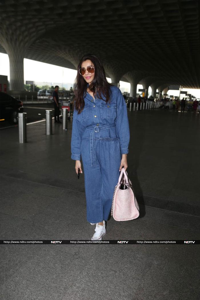 Deepika Padukone And Jacqueline Fernandez: Happy Faces At A Busy Airport