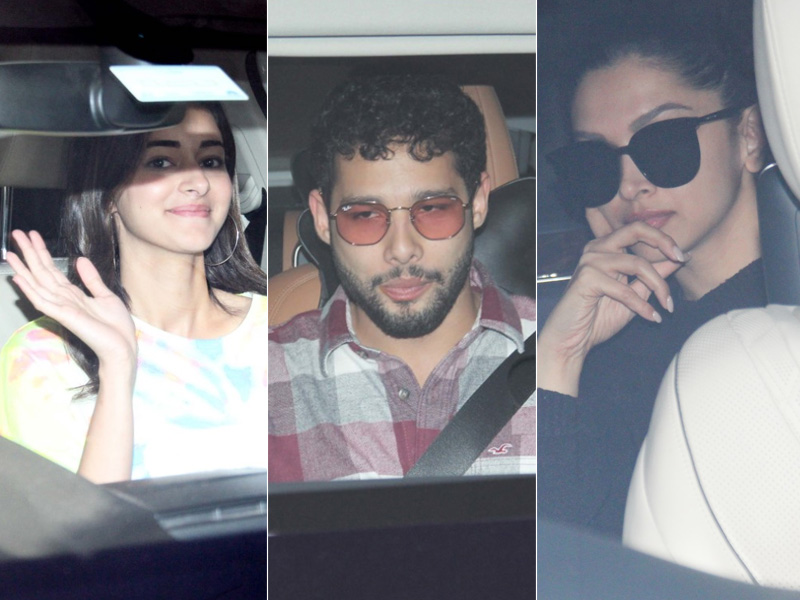 करण जौहर के यहां चिल करते दिखे दीपिका, सिद्धांत और अनन्या करण जौहर के यहां चिल करते दिखे दीपिका, सिद्धांत और अनन्या