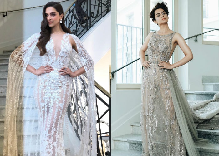 Cannes 2018: Deepika And Kangana\'s Sheer And Sequin Story
