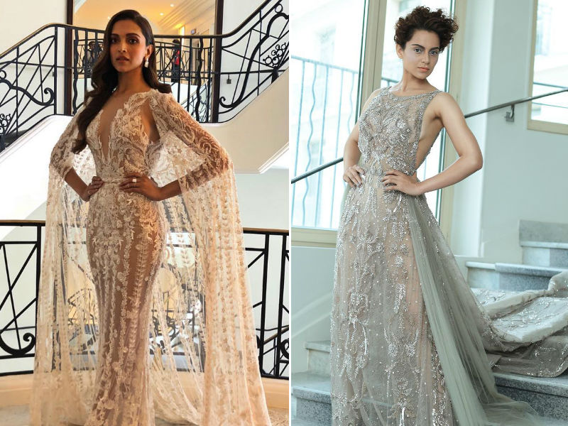 Cannes 2018: Deepika And Kangana's Sheer And Sequin Story