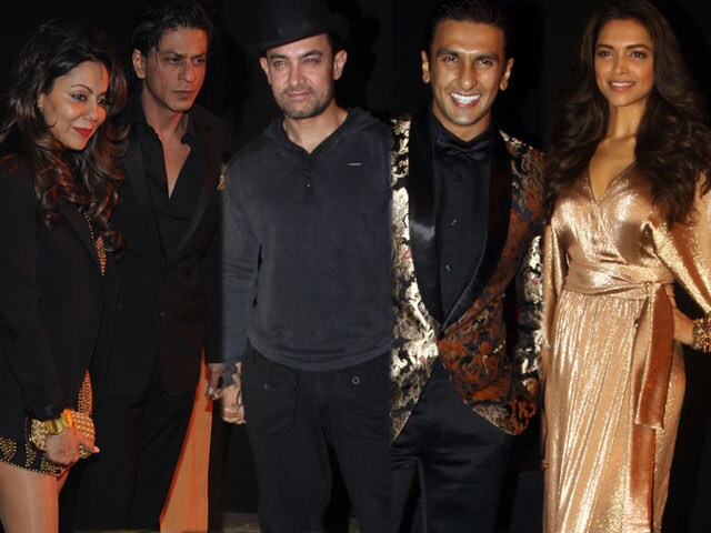 Photo : SRK, Aamir, Ranveer: All invited to Deepika's party