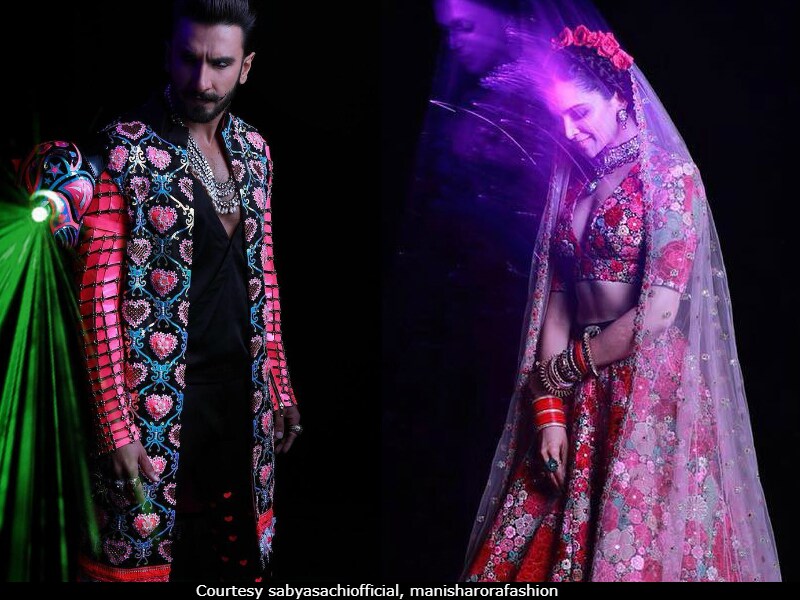 Photo : Bright And Bold Deepika, Ranveer Dial Up The Fashion Game