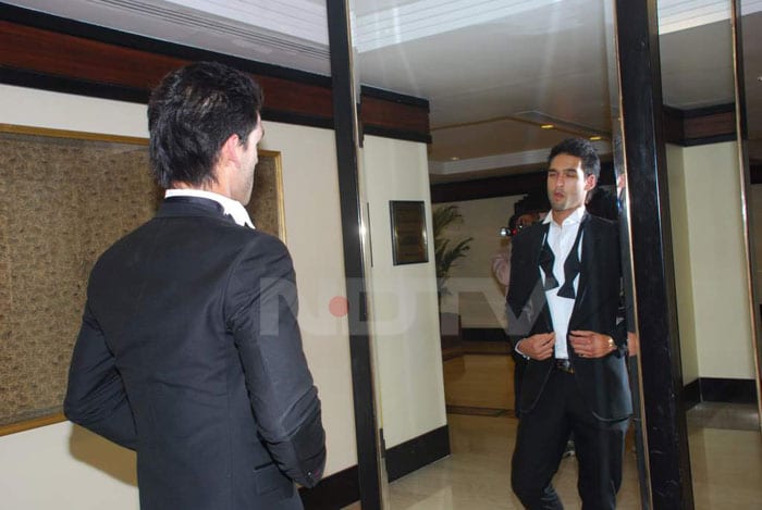 Mirror, Mirror on the Wall: Mallya Junior stares at his reflection