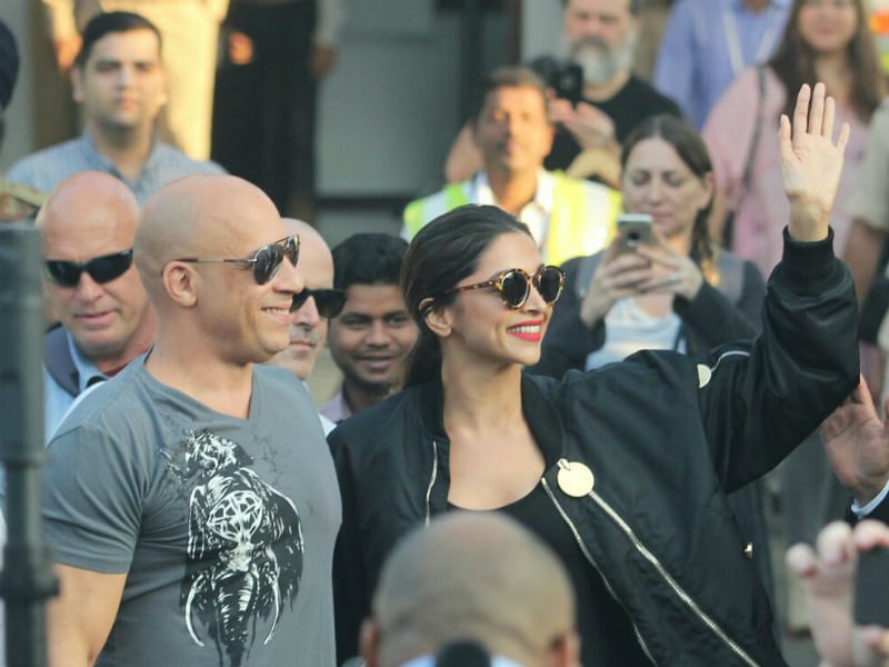 Photo : Deepika Padukone, Vin Diesel's xXx 3 Diary In India