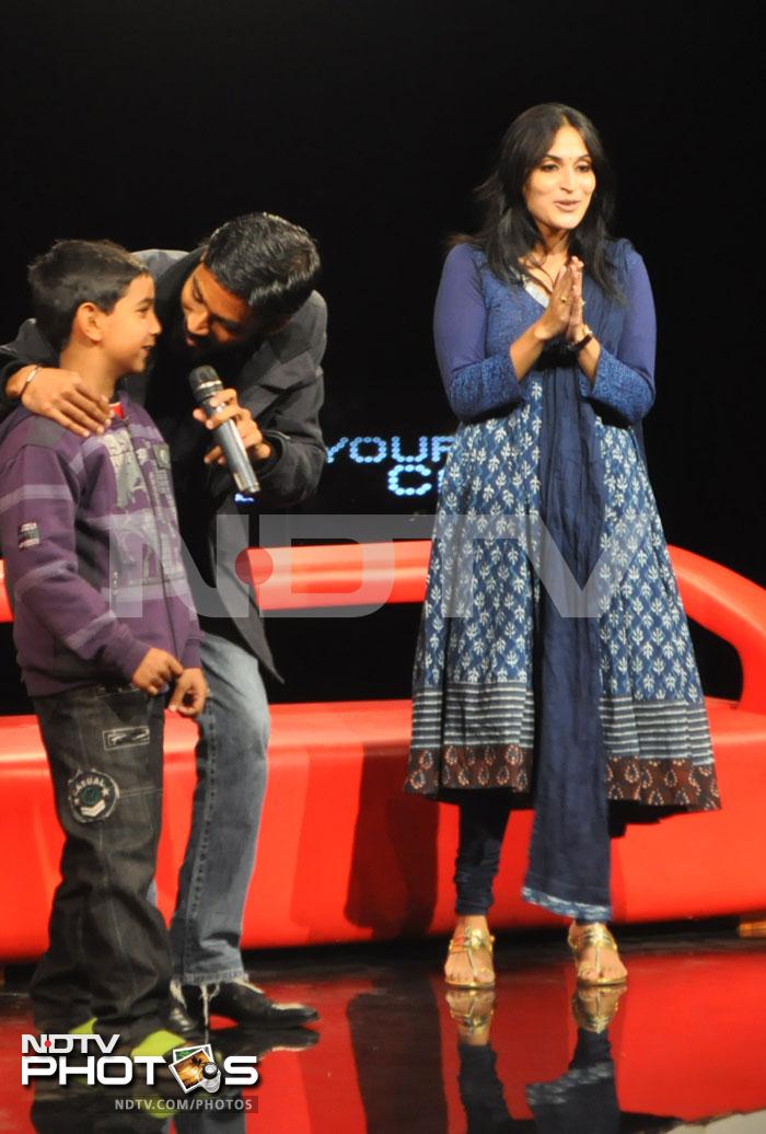 Kolaveri couple Dhanush, Aishwarya at NDTV
