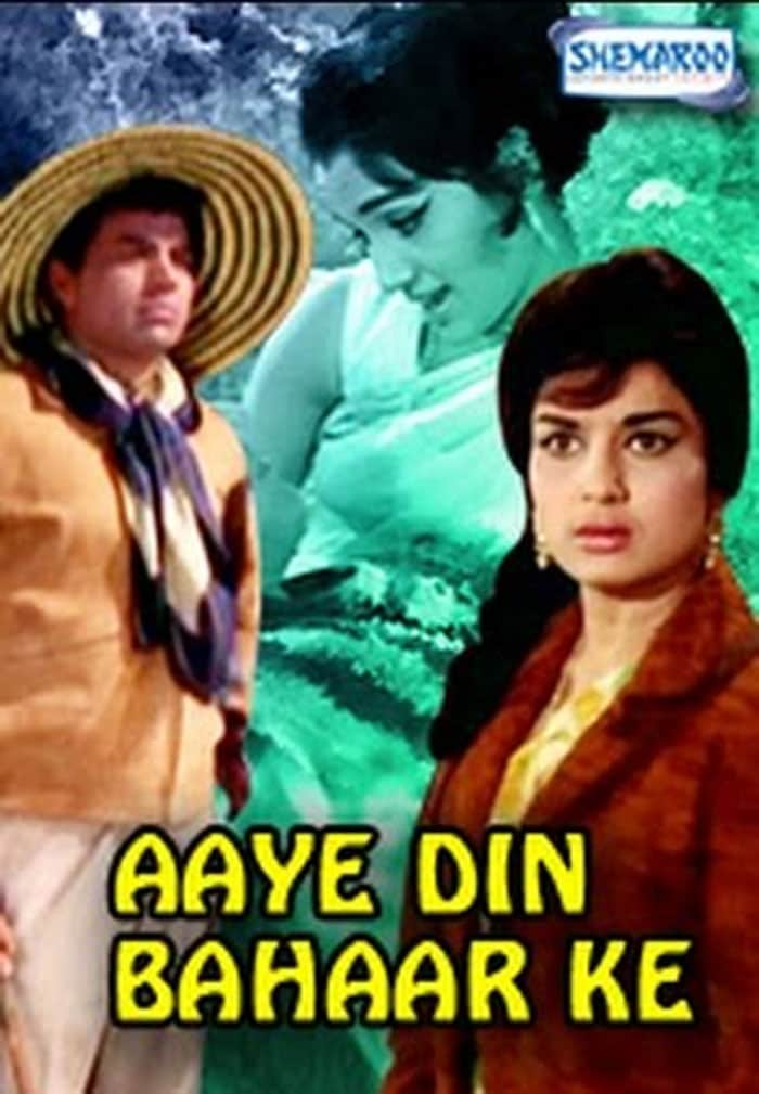 As the Sixties drew to a close, Dharmendra was cast in colour movies like <i>Aaye Din Bahar Ke</i> (1966) opposite Asha Parekh and <i>Mere Humdum Mere Dost</i> (1968) with Sharmila Tagore.