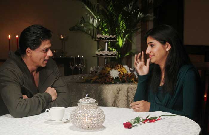 SRK meets his fan