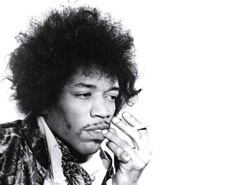 <B>Live fast, die young</B>: Jimi Hendrix, died at the tender age of 27, after an overdose of sleeping pills.