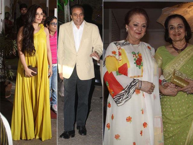 Photo : Bollywood at Dilip Kumar's birthday celebrations
