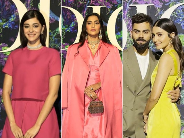 Photo : Dior Mumbai Fashion Show: इवेंट में दिखा अनुष्का-विराट, सोनम कपूर और अनन्या पांडे का दिलकश अंदाज़