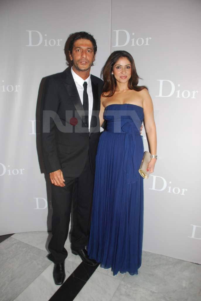 Awesome Twosome: Chunky Pandey and Bhawana Pandey look impressive together.