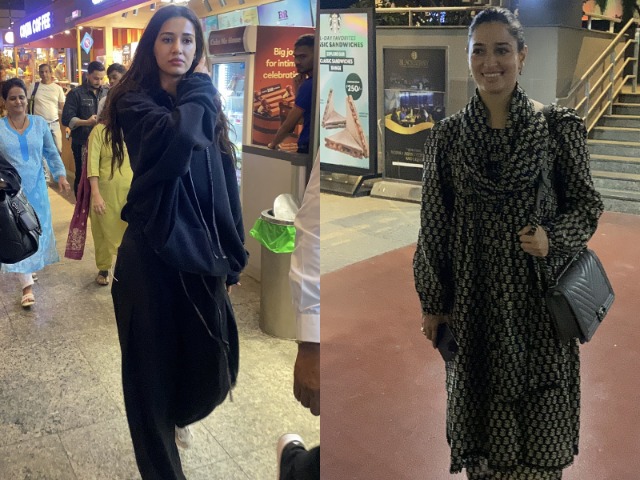 Disha Patani And Tamannaah's Airport Diaries 