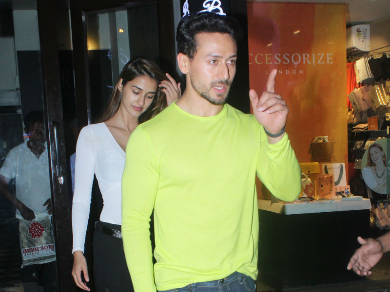 Disha Patani And Tiger Shroff's Day Out Disha Patani And Tiger Shroff's Day Out