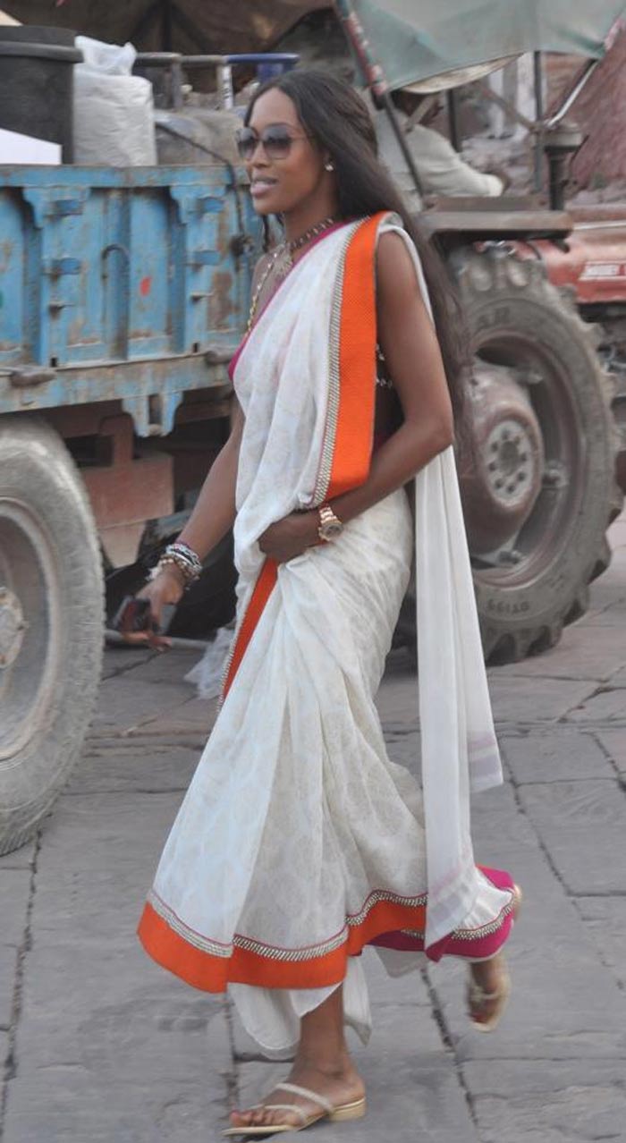 Hollywood can\'t resist a sari