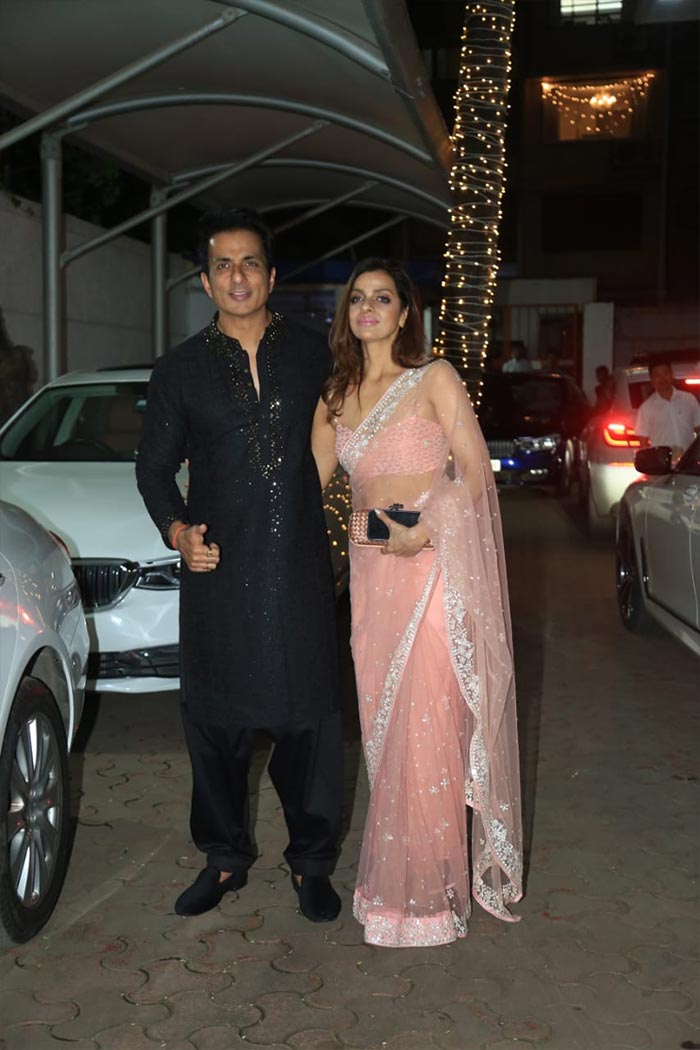 Diwali 2022: Anil Kapoor, Shamita Shetty, Sonu Sood And Other Stars At Shilpa Shetty\'s Party