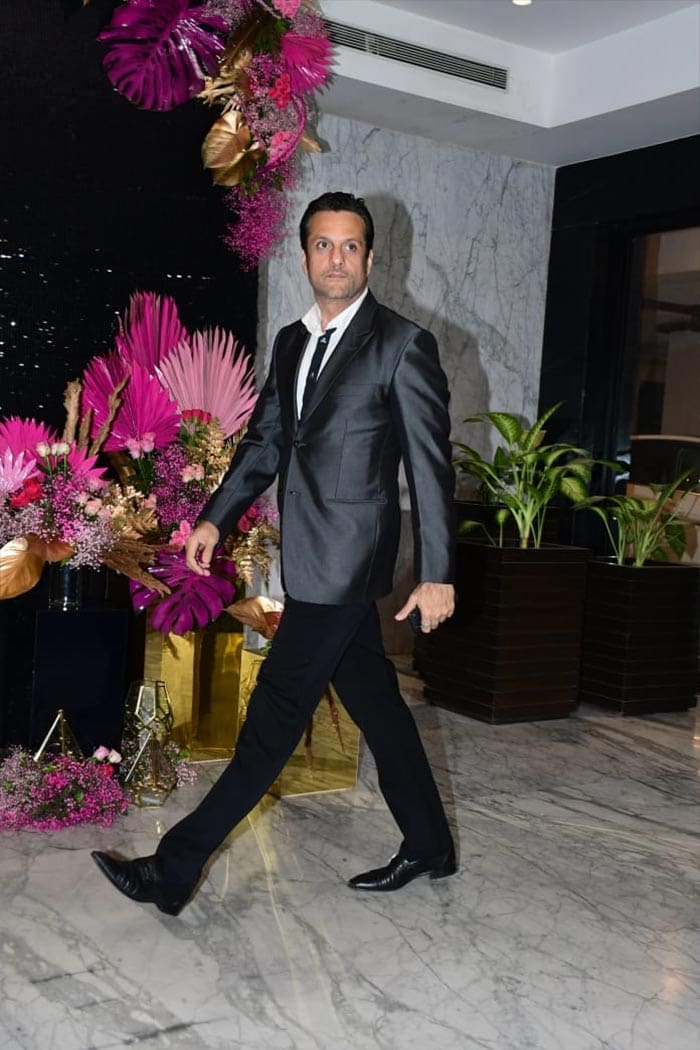 Fardeen Khan pictured at Krishan Kumar's Diwali bash.(Image Courtesy: Instagram)