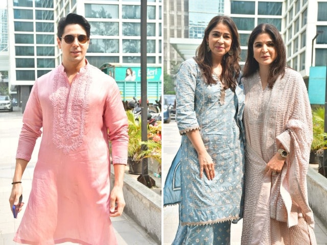 Photo : Diwali Puja 2024: Sidharth Malhotra, Bhavana Pandey, Maheep Kapoor and Others Set the Festive Mood