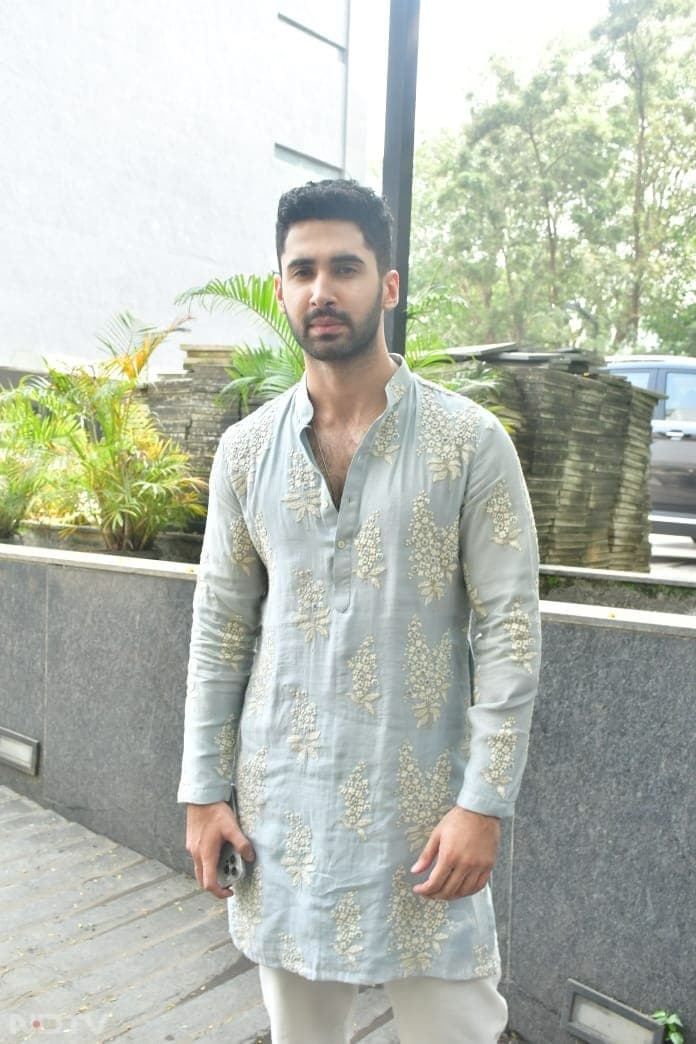 Lakshya was dressed in traditional attire (Image Courtesy: Varinder Chawla)