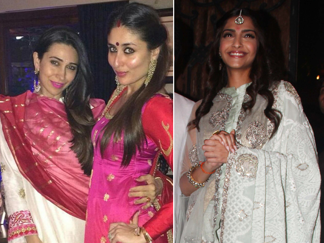 Diwali With the Stars: Kareena, Karisma, Sonam