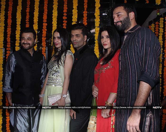 Sridevi And Jhanvi Turned Heads At Ekta Kapoor\'s Diwali Party