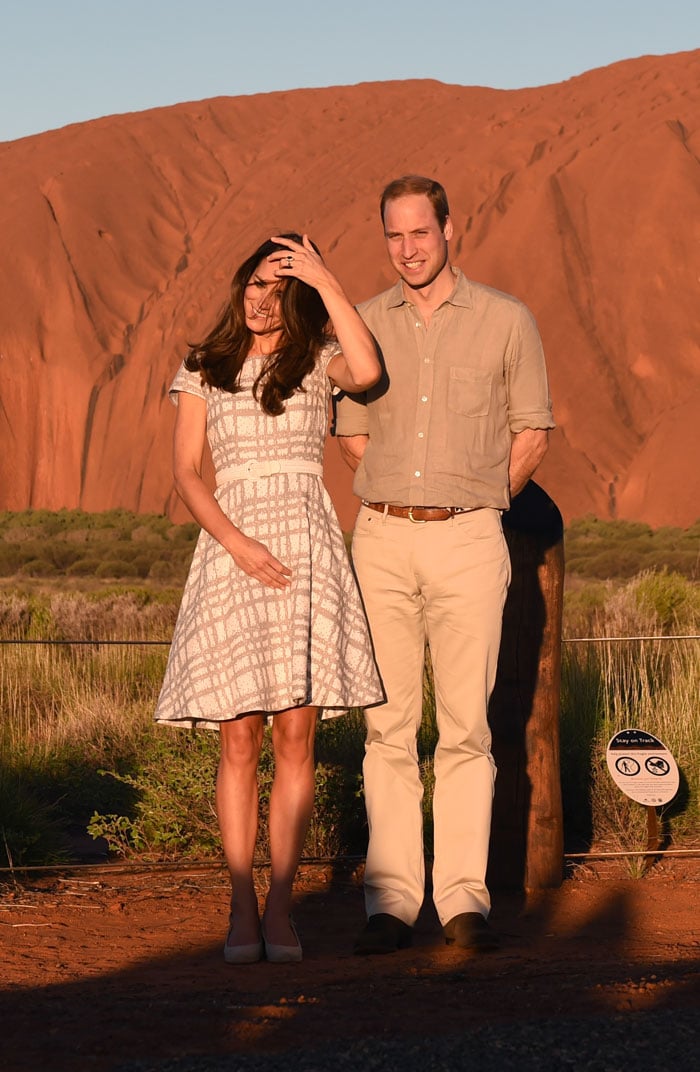 Kate Middleton cuts a fashionable figure Down Under