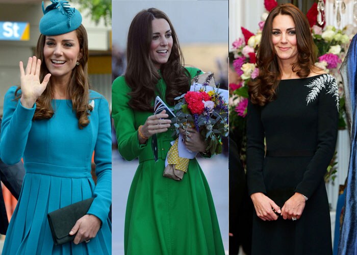 Kate Middleton cuts a fashionable figure Down Under