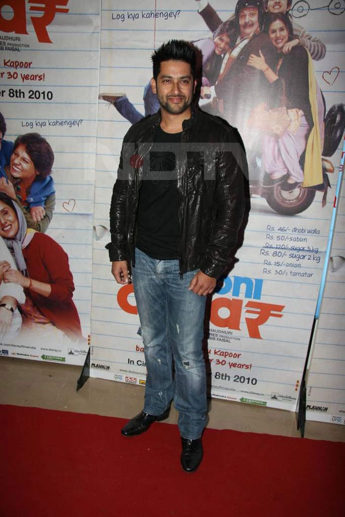 Aftab Shivdasani at the premiere.