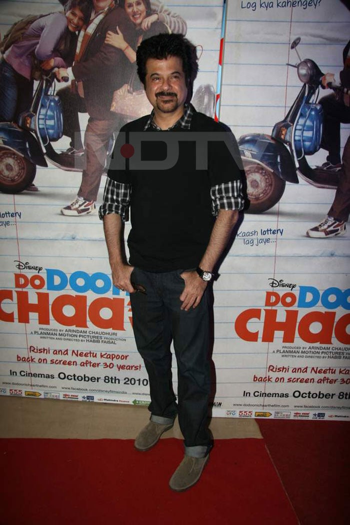 Anil Kapoor looked slim and funky.