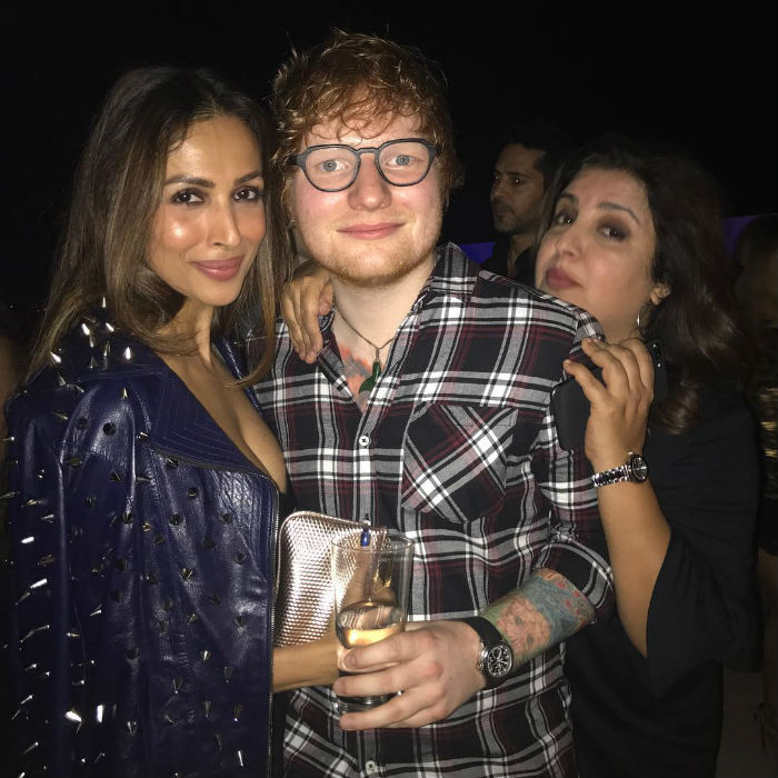 24 Rocking Pics From Farah Khan\'s Party Ed Sheeran